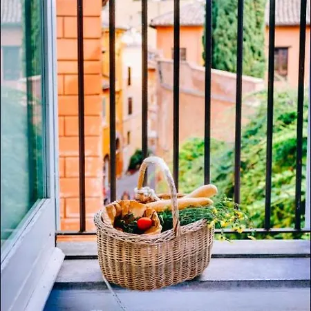 Lägenhet Luxury Art In Trastevere With Terrace
