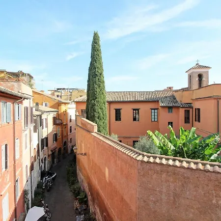 Luxury Art In Trastevere With Terrace * Rome