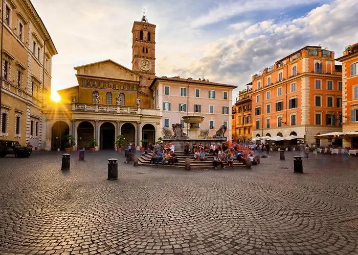 Luxury Art In Trastevere With Terrace روما