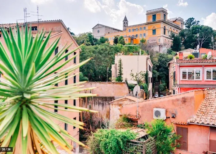 Luxury Art In Trastevere With Terrace روما